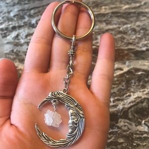 Moon keychain